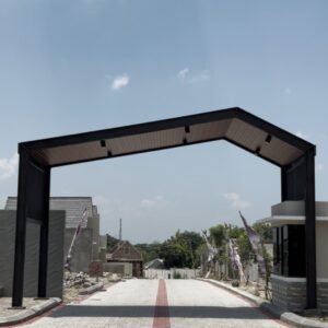 pintu gerbang Villa Permata Mojosongo Perumahan Solo